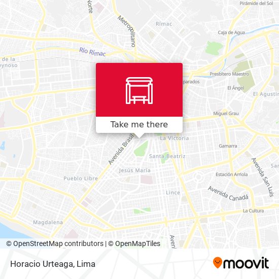 Mapa de Horacio Urteaga