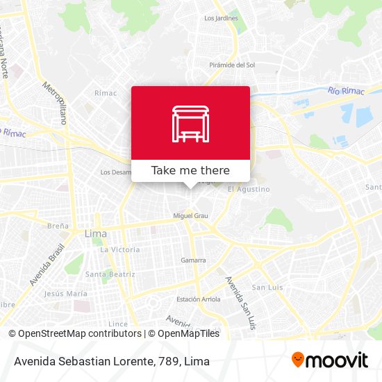 Avenida Sebastian Lorente, 789 map