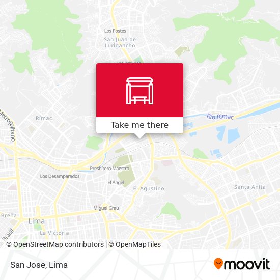 San Jose map