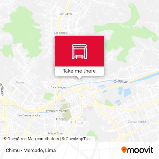 Mapa de Chimu - Mercado