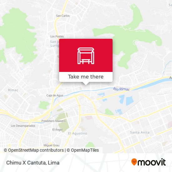 Mapa de Chimu X Cantuta