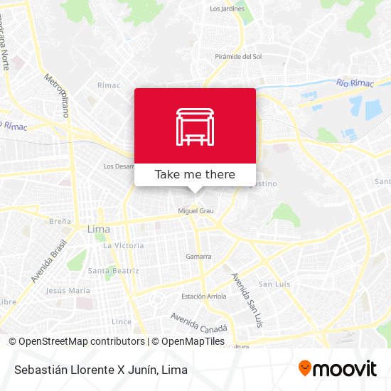 Mapa de Sebastián Llorente X Junín