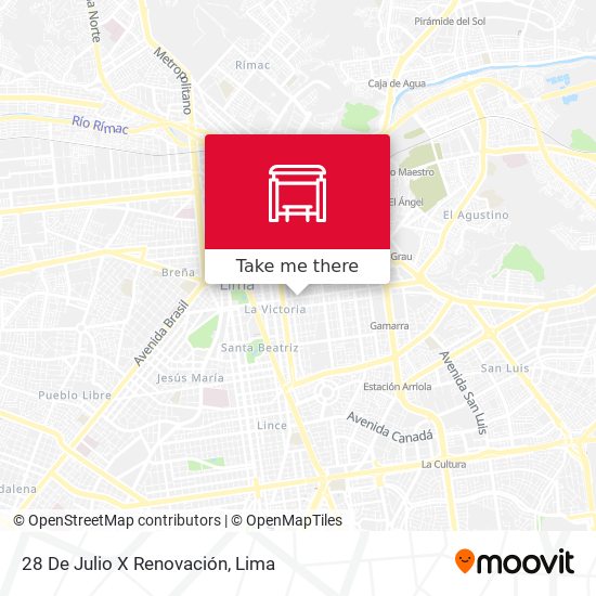 28 De Julio X Renovación map