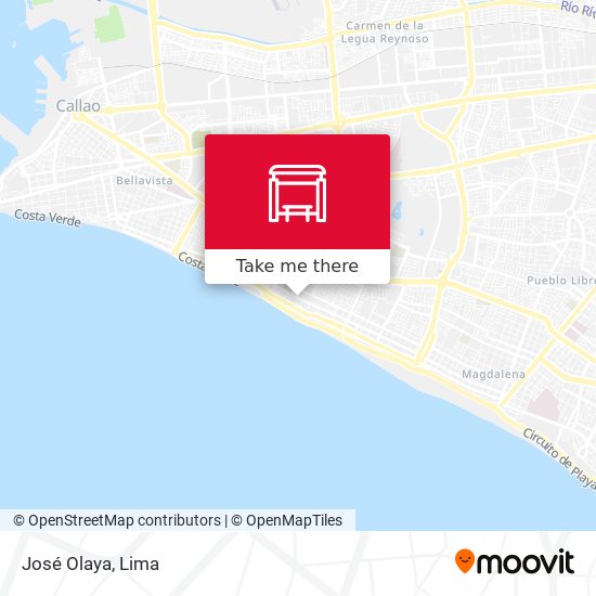 Mapa de José Olaya