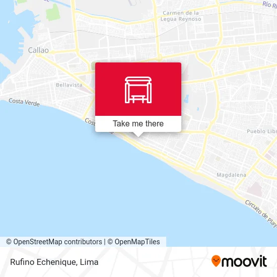 Mapa de Rufino Echenique