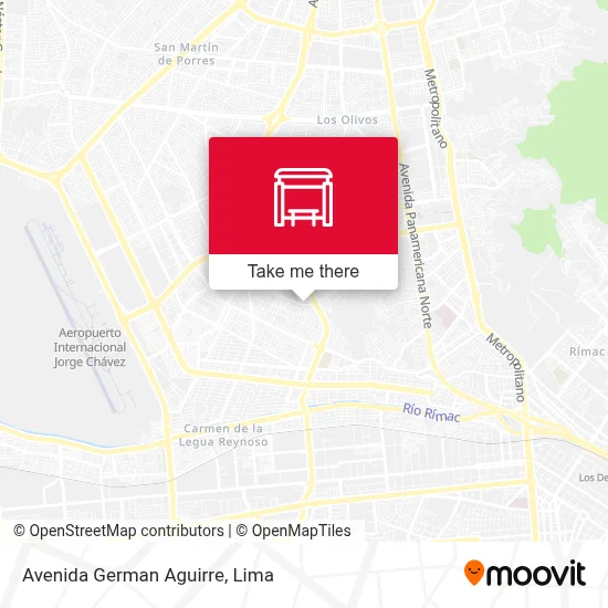 Avenida German Aguirre map