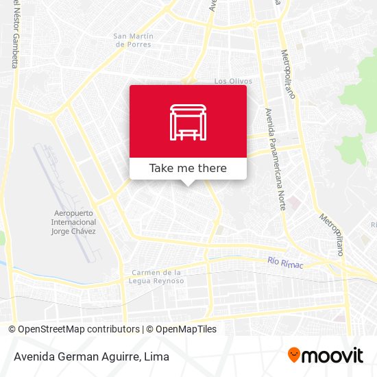 Mapa de Avenida German Aguirre