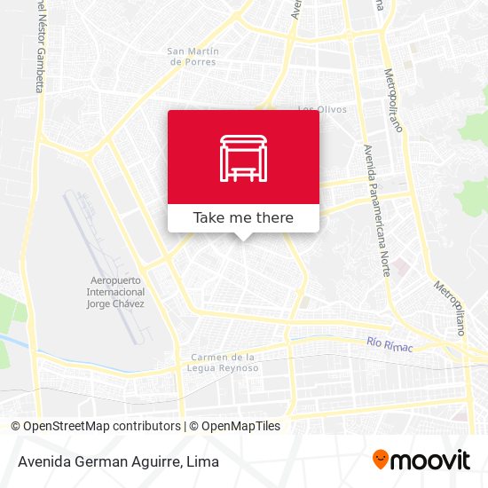 Avenida German Aguirre map