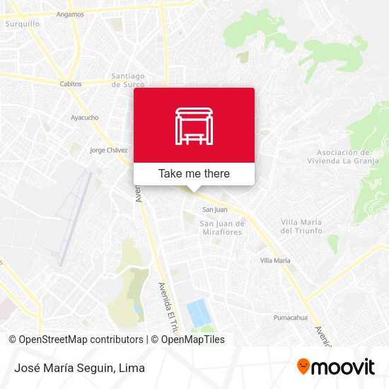 José María Seguin map