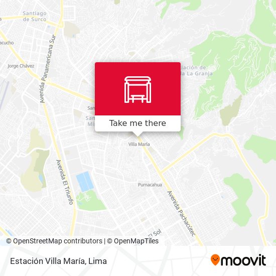 Estación Villa María map