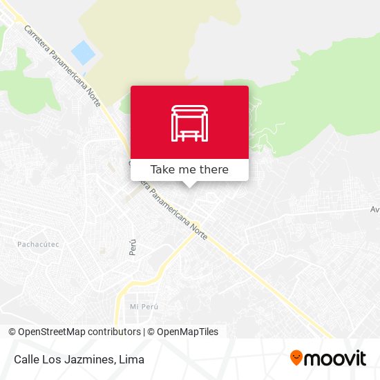 Mapa de Calle Los Jazmines