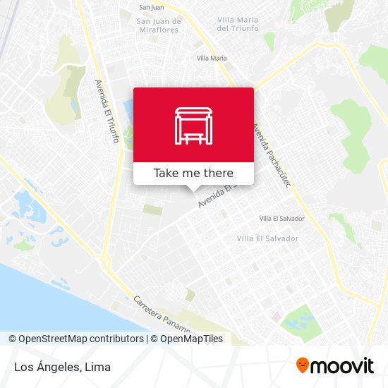 Mapa de Los Ángeles