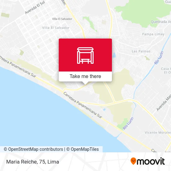 Maria Reiche, 75 map