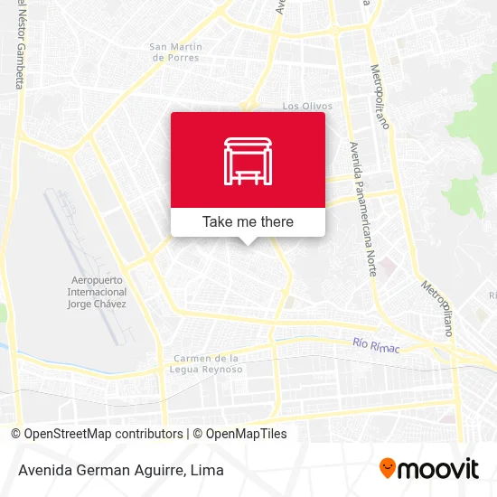 Avenida German Aguirre map
