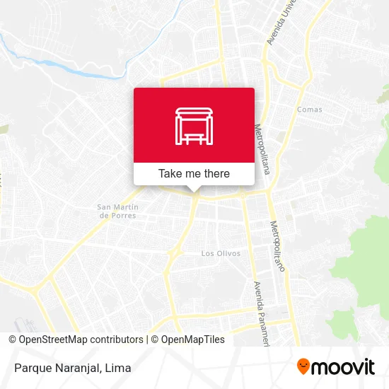 Mapa de Parque Naranjal