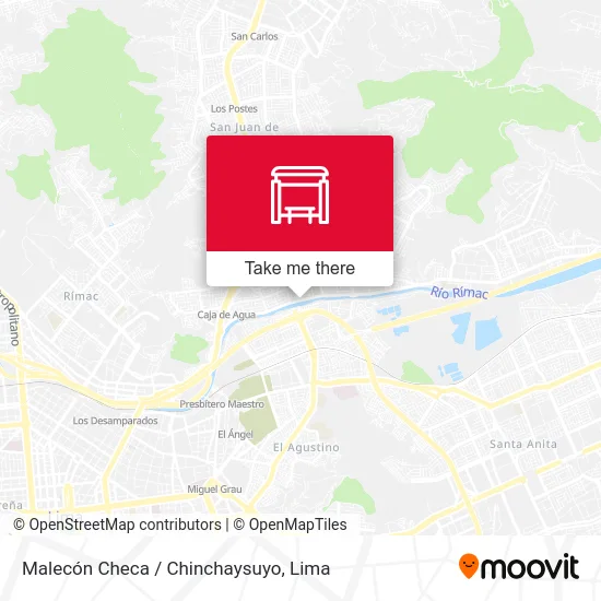 Malecón Checa / Chinchaysuyo map