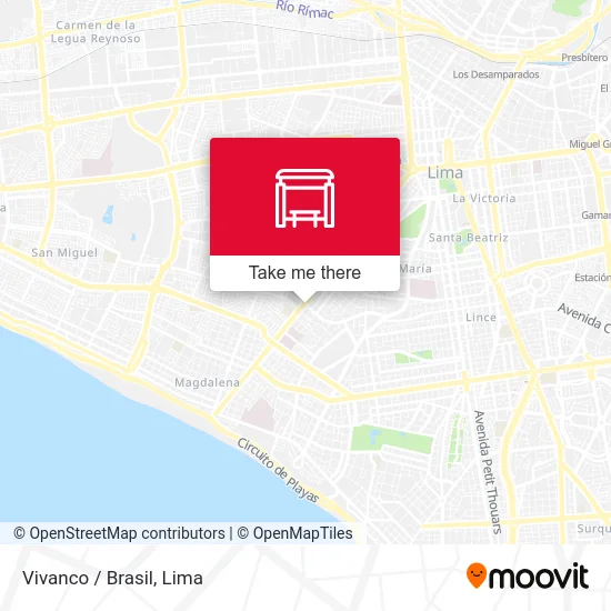 Vivanco / Brasil map