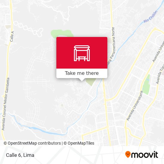 Calle 6 map