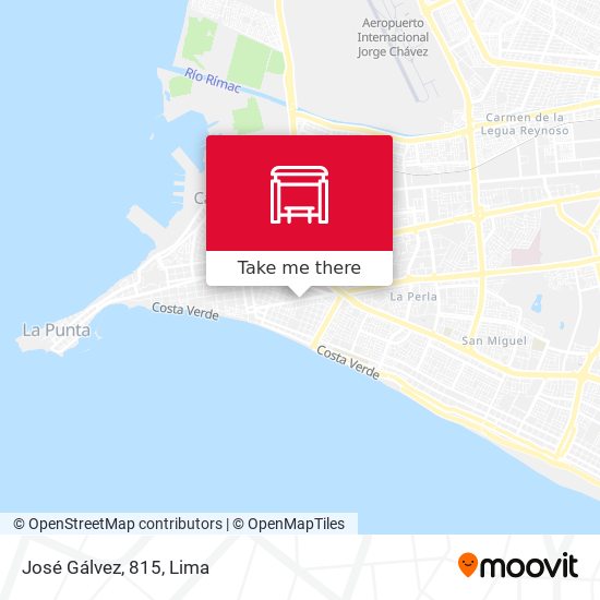 José Gálvez, 815 map