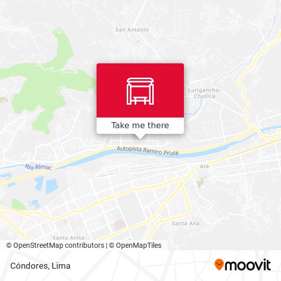 Mapa de Cóndores