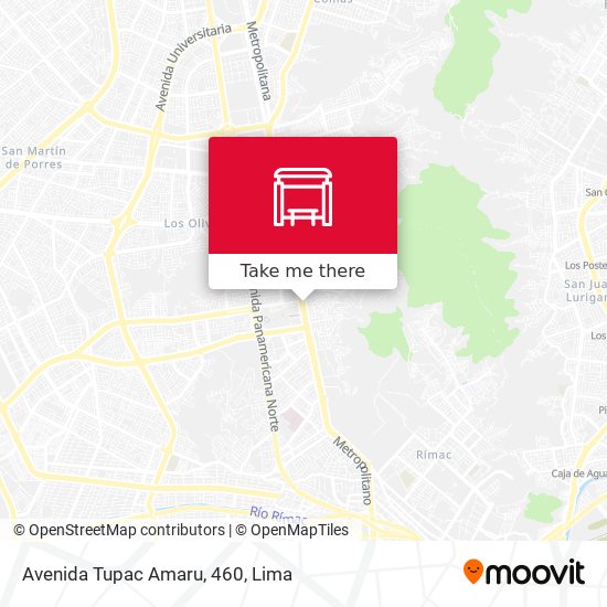 Avenida Tupac Amaru, 460 map