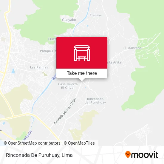 Rinconada De Puruhuay map