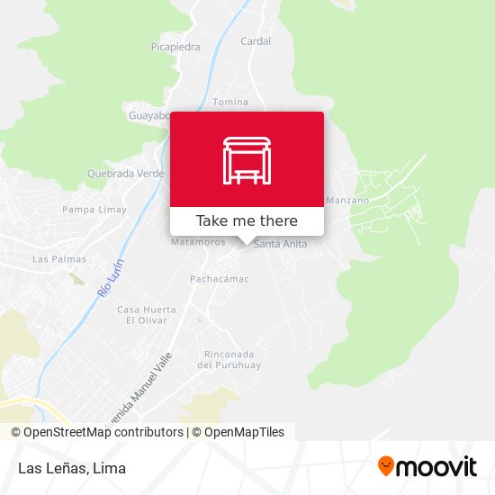 Mapa de Las Leñas