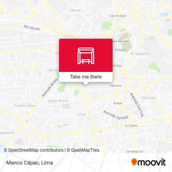 Manco Cápac map