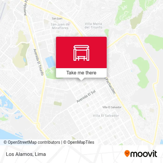 Mapa de Los Alamos