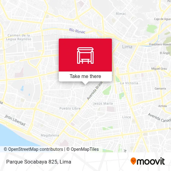 Parque Socabaya 825 map