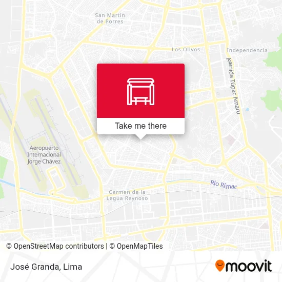 José Granda map