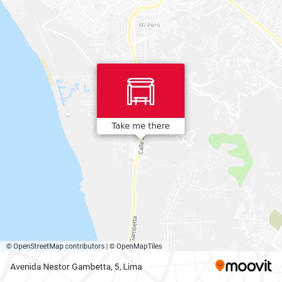 Mapa de Avenida Nestor Gambetta, 5