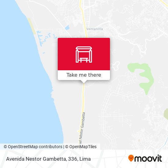 Avenida Nestor Gambetta, 336 map