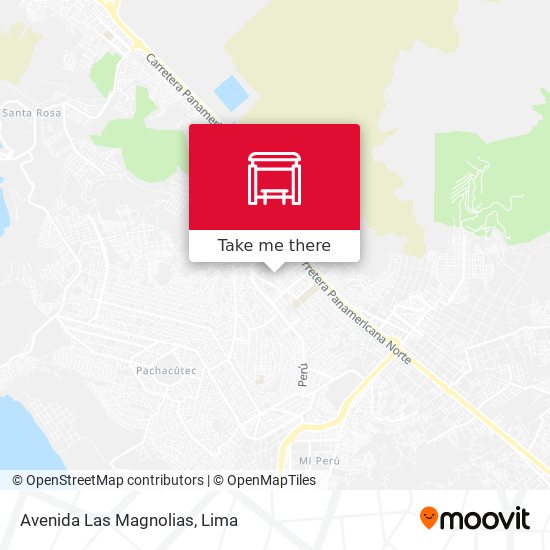 Mapa de Avenida Las Magnolias