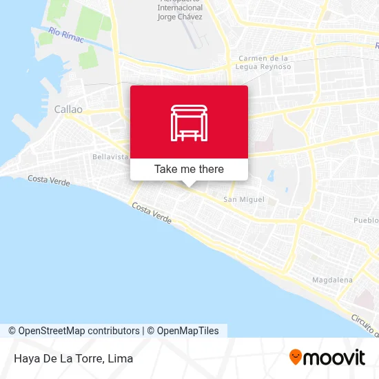 Haya De La Torre map