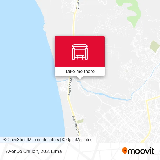 Avenue Chillon, 203 map