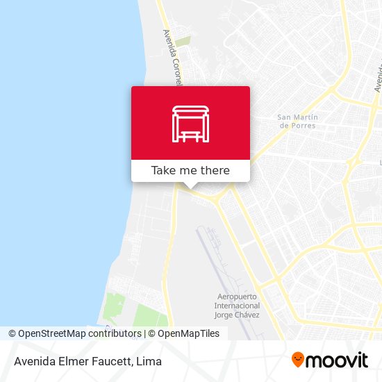 Mapa de Avenida Elmer Faucett