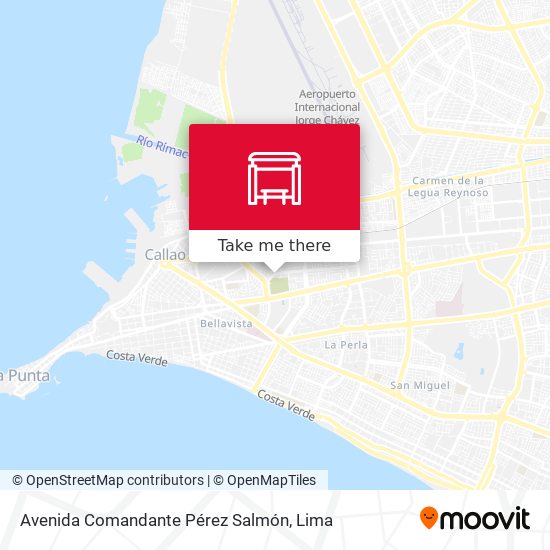 Avenida Comandante Pérez Salmón map