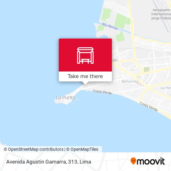 Avenida Agustin Gamarra, 313 map