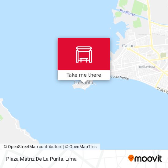 Mapa de Plaza Matriz De La Punta