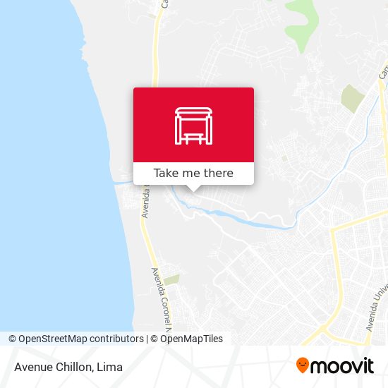 Mapa de Avenue Chillon