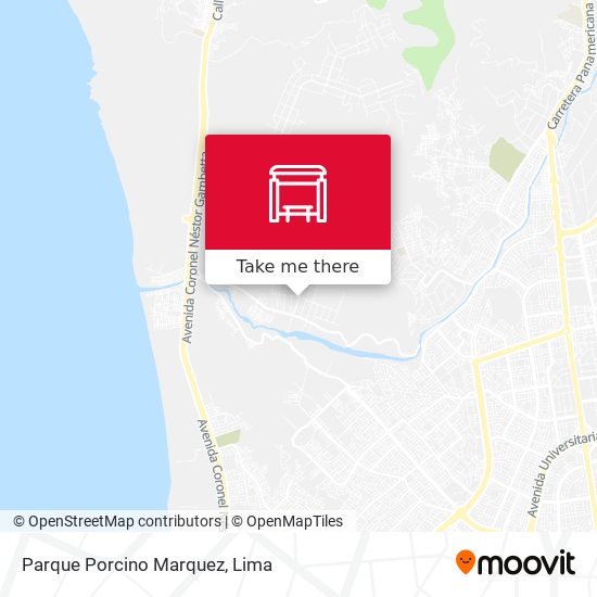 Parque Porcino Marquez map