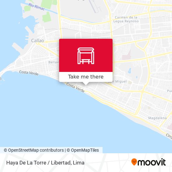 Mapa de Haya De La Torre / Libertad