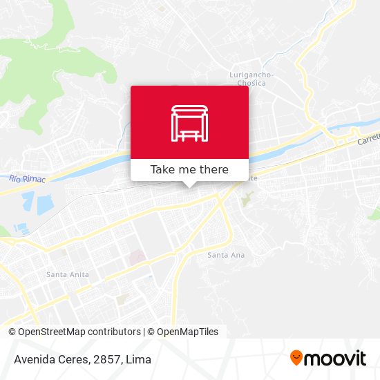 Mapa de Avenida Ceres, 2857