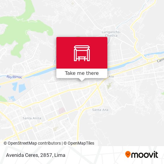 Mapa de Avenida Ceres, 2857