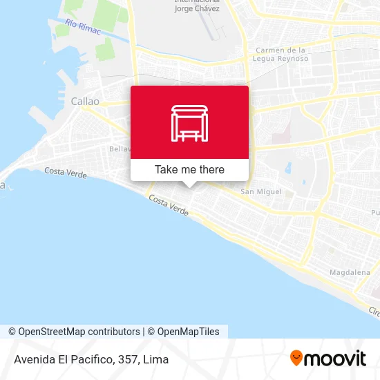 Avenida El Pacifico, 357 map