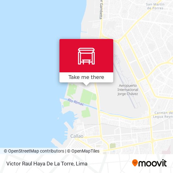 Victor Raul Haya De La Torre map