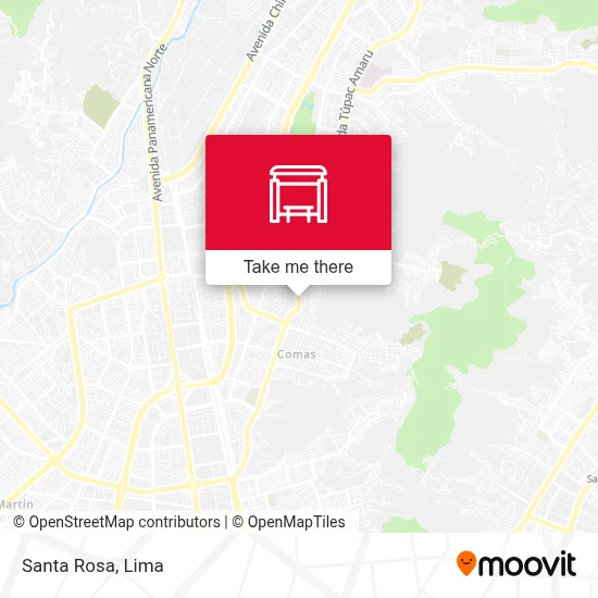 Santa Rosa map
