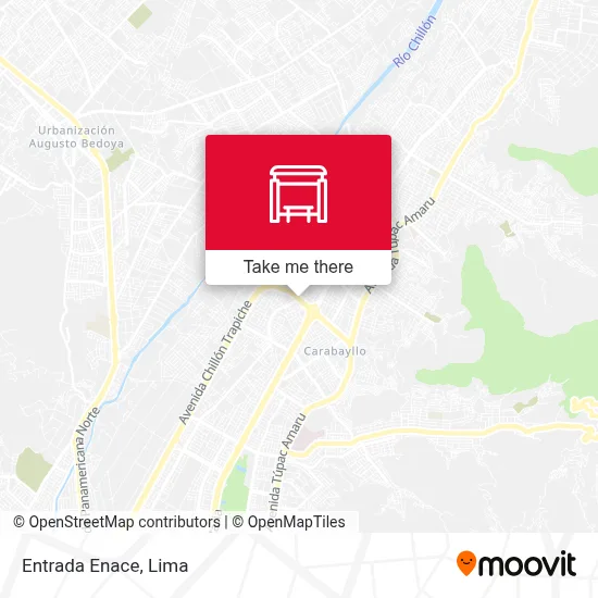 Entrada Enace map