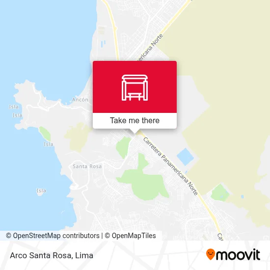 Arco Santa Rosa map